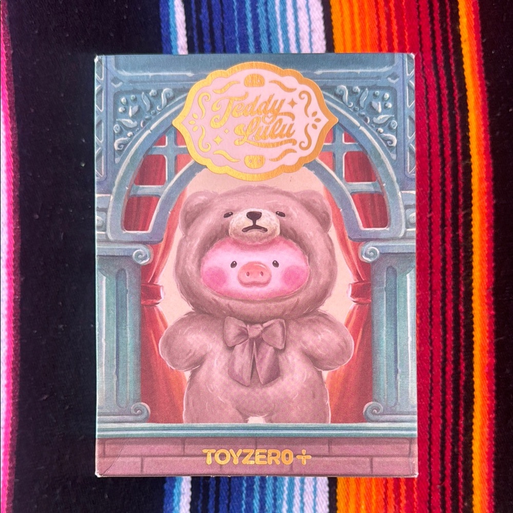 Lulu The Piggy Vintage Teddy Plush Pendant